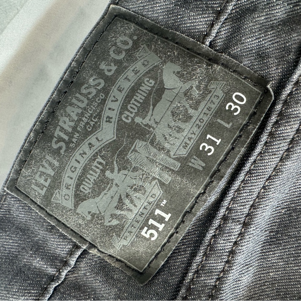 Levi's Men's 511 Slim Fit Jeans - Dark Gray
